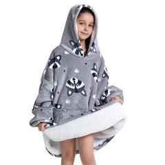 Oversized Wearable Blanket Hoodie