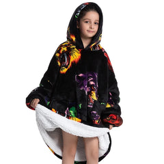 Oversized Wearable Blanket Hoodie