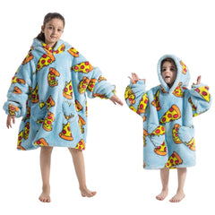 Children's Sweaters Kids Hooded Loose Clothing Homewear Wearable Blankets