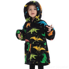 Oversized Blanket Hoodie Kids Sweatshirt