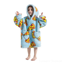 Oversized Blanket Hoodie Kids Sweatshirt