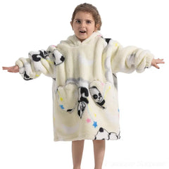 Oversized Blanket Hoodie Kids Sweatshirt