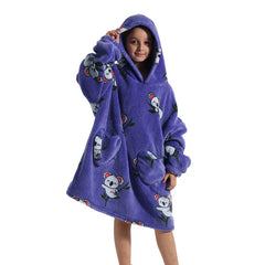 Winter Clothes Boy Baby Oversized Blanket Hoodie