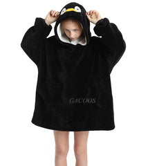 Winter Clothes Boy Baby Oversized Blanket Hoodie