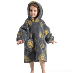 Oversized Blanket Hoodie Kids Sweatshirt