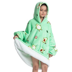 Oversized Wearable Blanket Hoodie